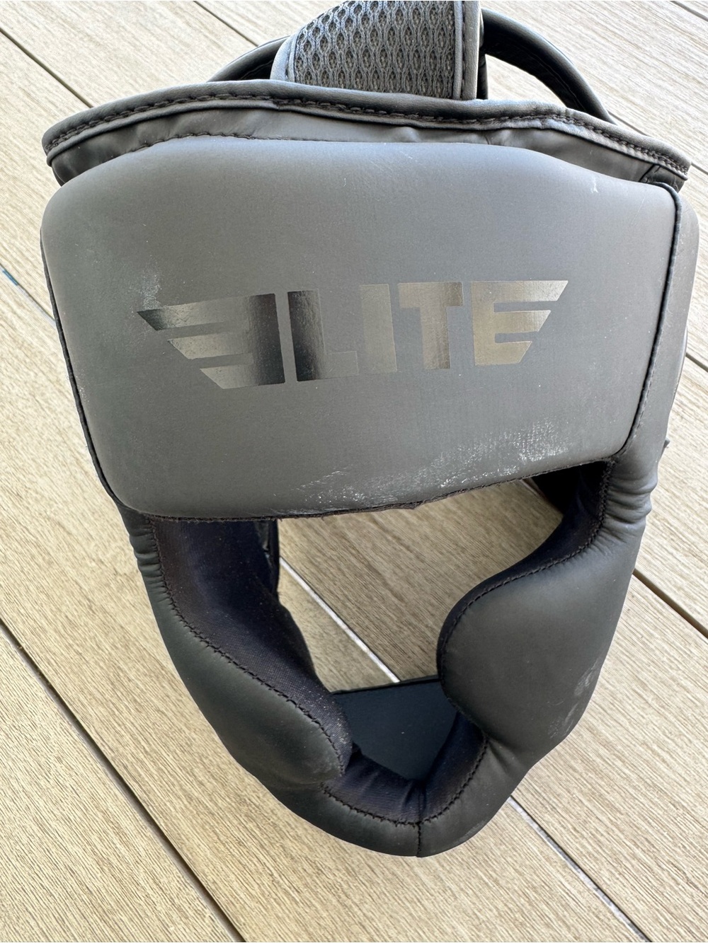 Elite Men's Black Headgear - Elite